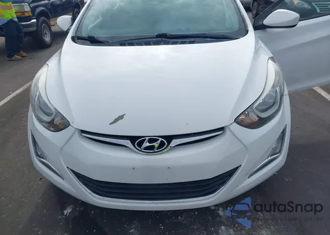 2014 Hyundai Elantra Se from USA, damaged, VIN 5NPDH4AE9EH495675